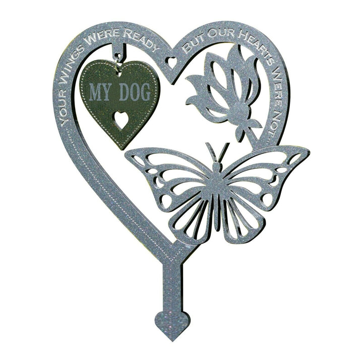 Memorial Gift Butterfly Ornament - Garden Memorial Plaque | Bowlift