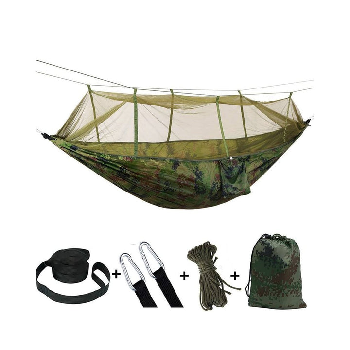 Hammock with mosquito net (available in various colors) | Bowlift