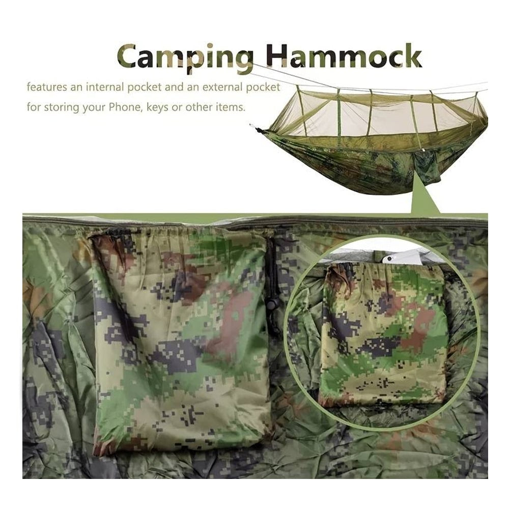 Hammock with mosquito net (available in various colors) | Bowlift
