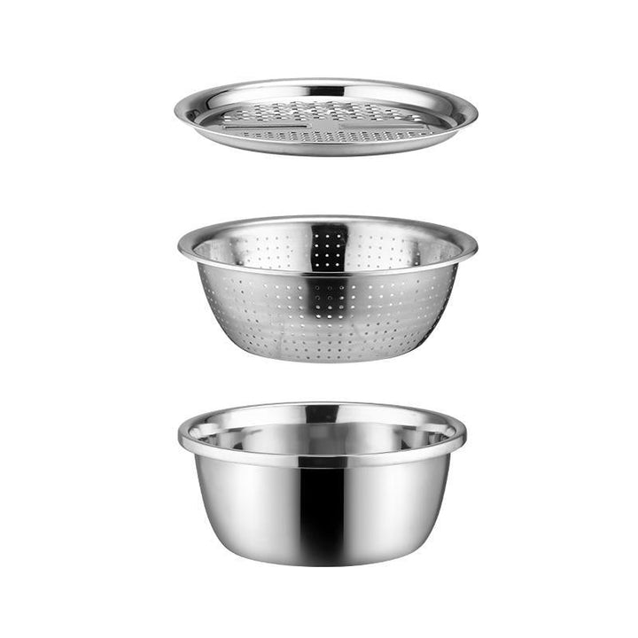 Master Chop - Stylish 3-in-1 Cutting Drawer made of stainless steel Bowlift
