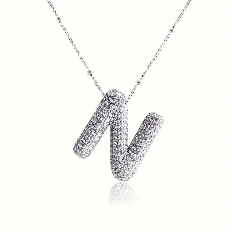 BowLift | Alphabet-Diamond-Pendant-Necklace