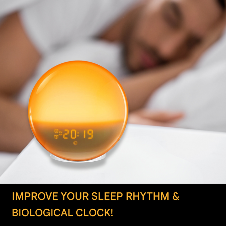 BowLift | Natural Alarm Clock with Wake-up Light - GlowRise
