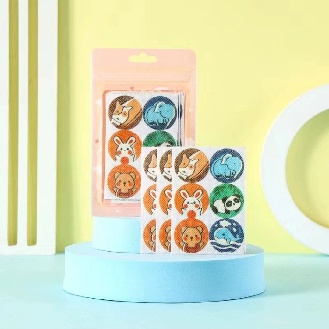 BowLift | Insect Repellent Animal Print Kids Stickers