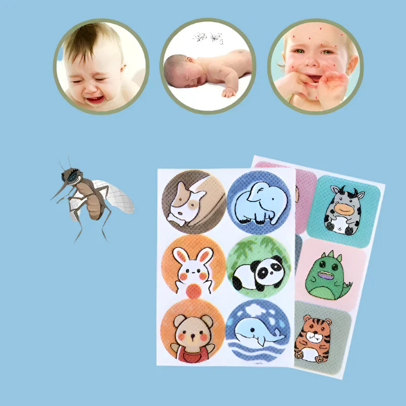 BowLift | Insect Repellent Animal Print Kids Stickers