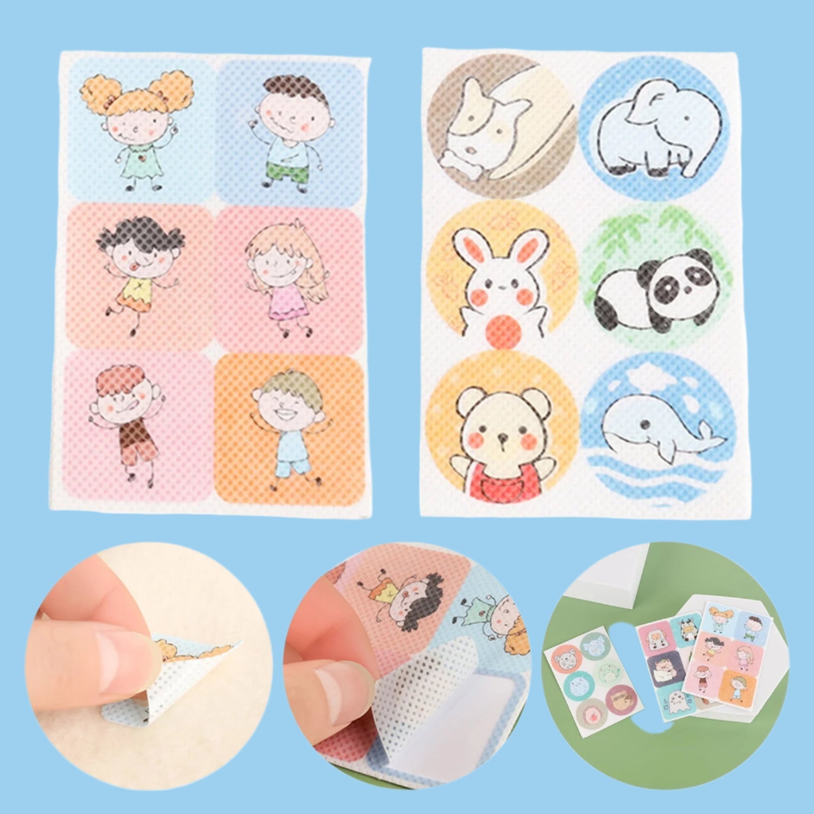 BowLift | Insect Repellent Animal Print Kids Stickers