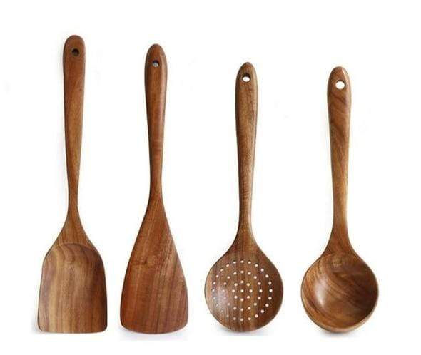 BowLift | Natural Wooden Kitchen Set - RustiCook