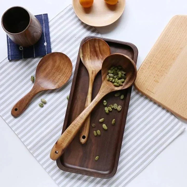 BowLift | Natural Wooden Kitchen Set - RustiCook