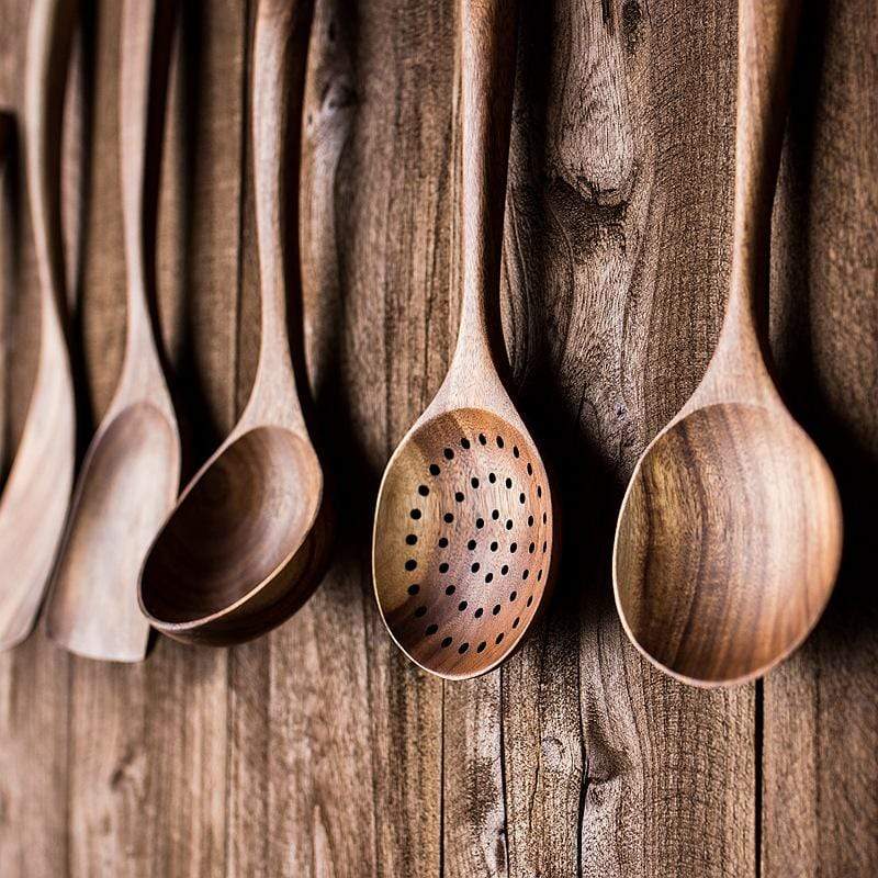 BowLift | Natural Wooden Kitchen Set - RustiCook