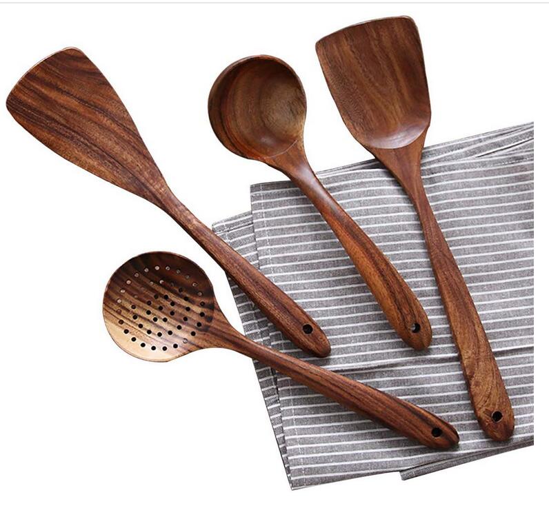 BowLift | Natural Wooden Kitchen Set - RustiCook