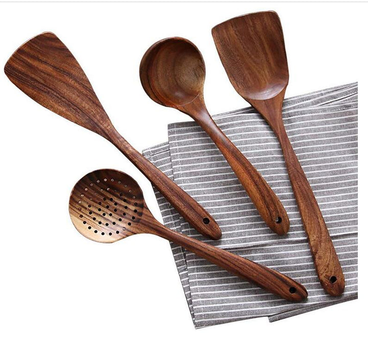 BowLift | Natural Wooden Kitchen Set - RustiCook