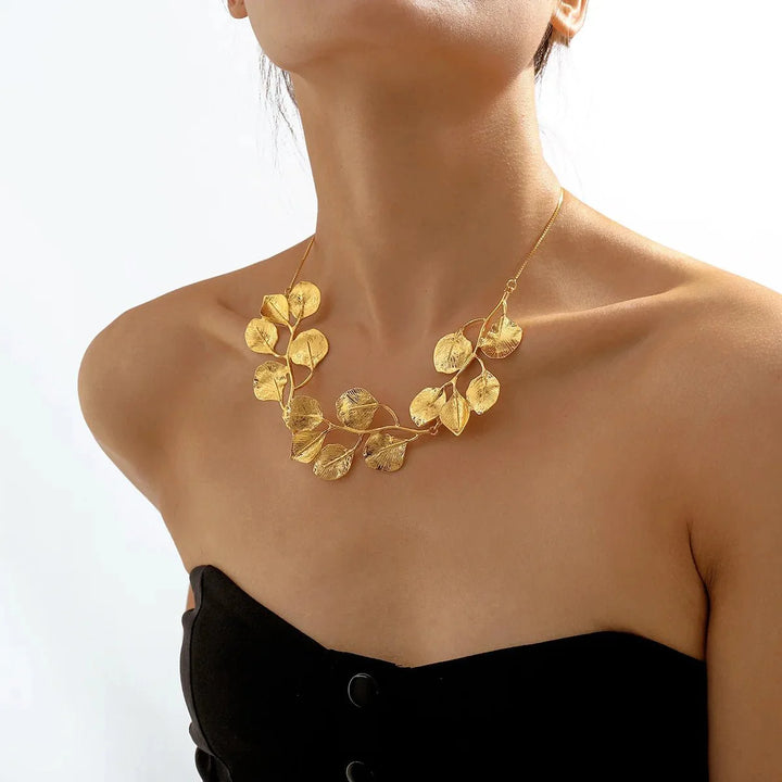 BowLift | Natures Leaf Statement Necklace