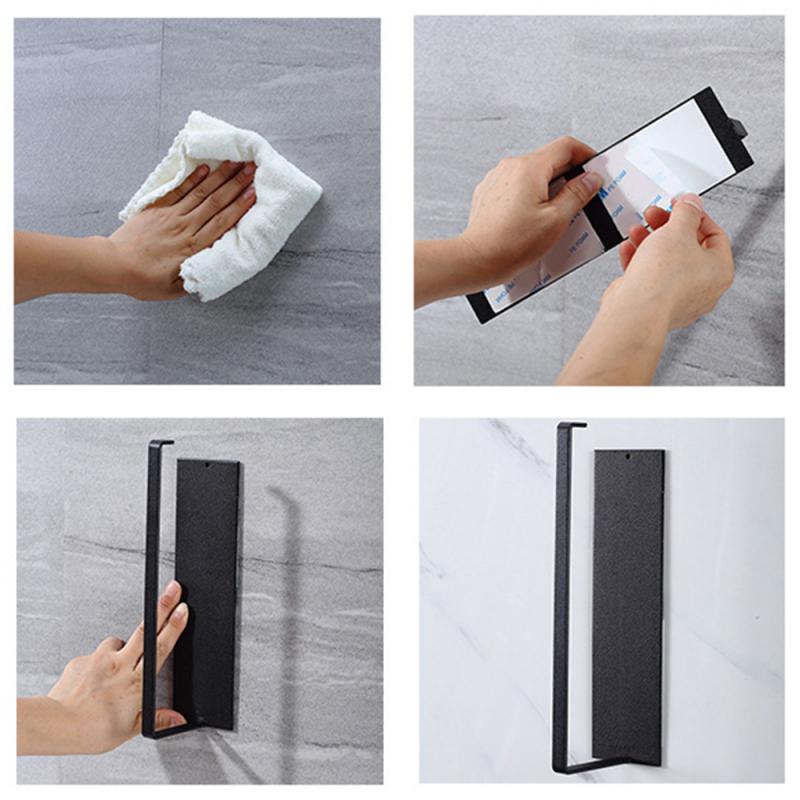 BowLift | NeatHold – Space-Saving Mounted Paper Towel Holder with Durable Iron Design