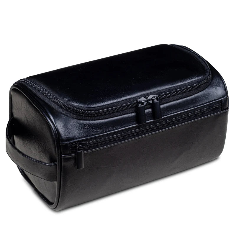 ReisTrek Luxury Bag – Leather Toiletry Bag with Waterproof Lining and YKK Zippers | Bowlift