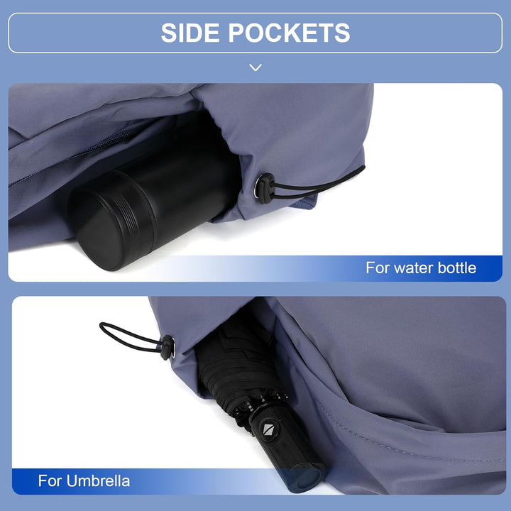 Lightweight Water-Resistant Laptop & Travel Backpack with Organised Compartments | Bowlift