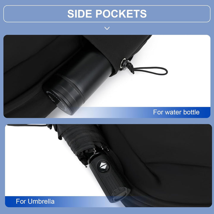 Lightweight Water-Resistant Laptop & Travel Backpack with Organised Compartments | Bowlift