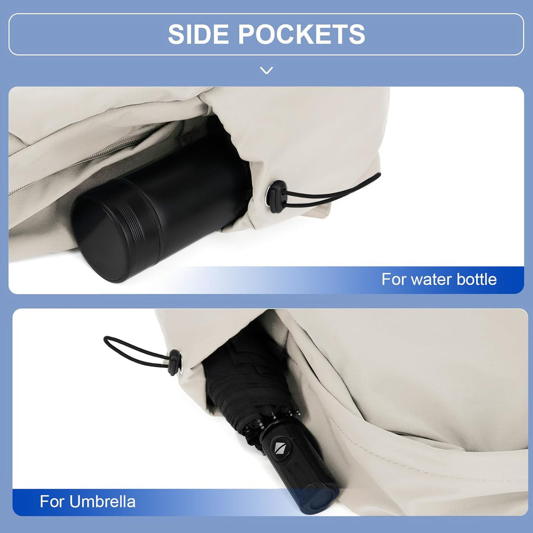 Lightweight Water-Resistant Laptop & Travel Backpack with Organised Compartments | Bowlift