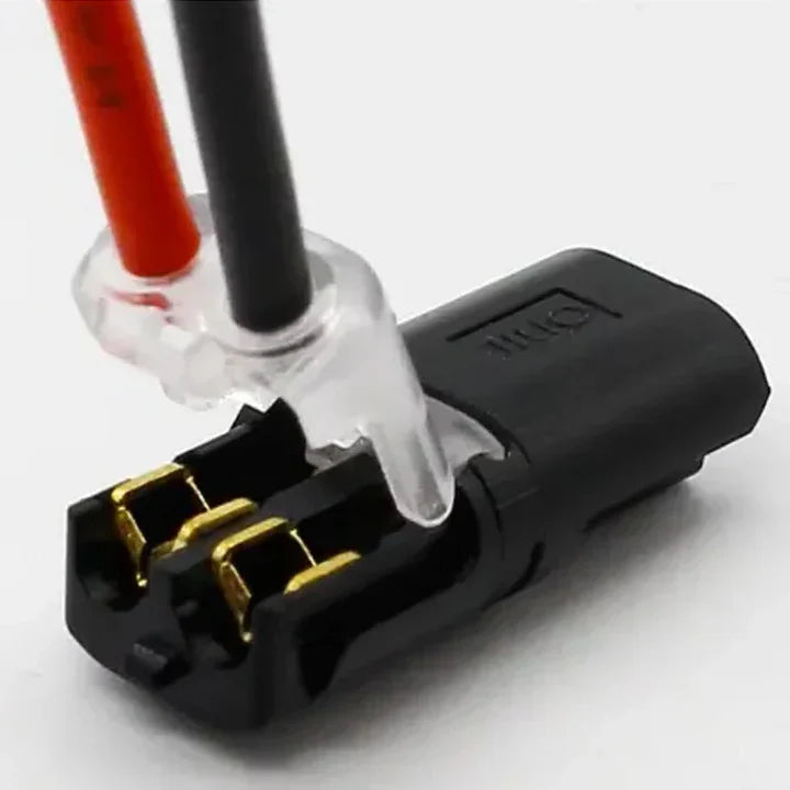 BowLift | Double-wire Push-in Connector with Locking Buckle
