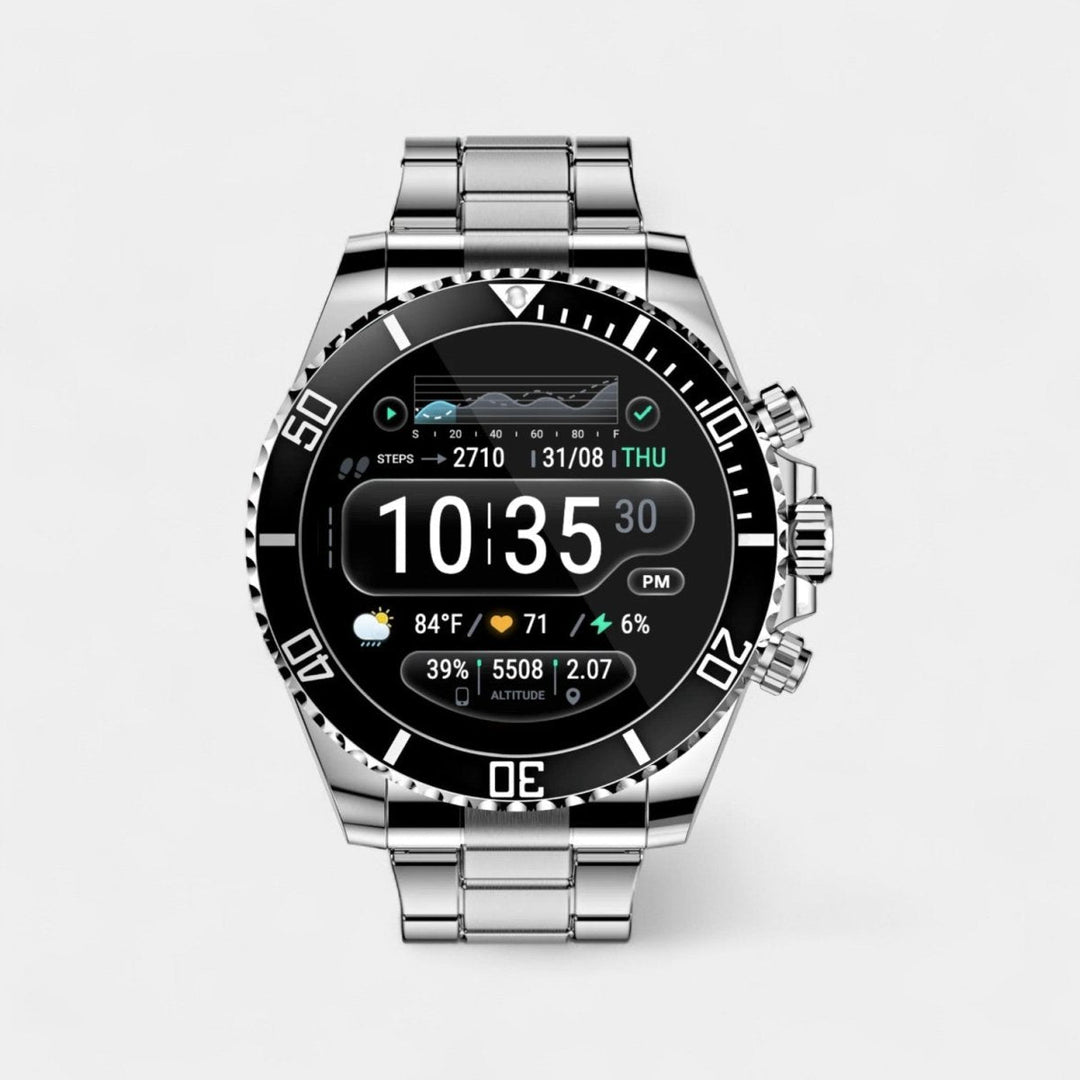 BowLift | Nexos Pro – Tactical Smartwatch with GPS & 21-Day Battery