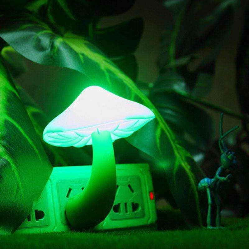 BowLift | Mushroom LED Night Lamp Wall Socket