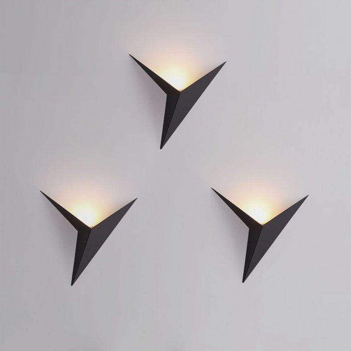 BowLift | Modern LED Triangular Wall Lamp for Stylish Interiors