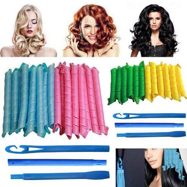 BowLift | No-heating Hair Spiral Styling Curlers