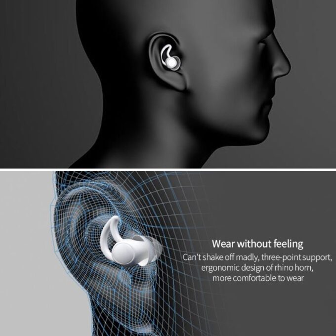 BowLift | NOCTURA – Soft Ear Plugs for Deep Sleep & Noise Reduction