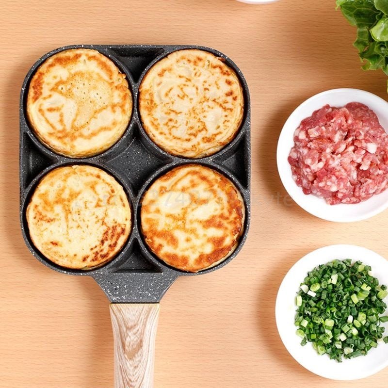BowLift | Non Stick 4-Egg Frying Pan