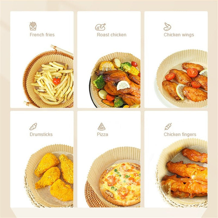 BowLift | Non-Stick Disposable Air Fryer Paper Liners