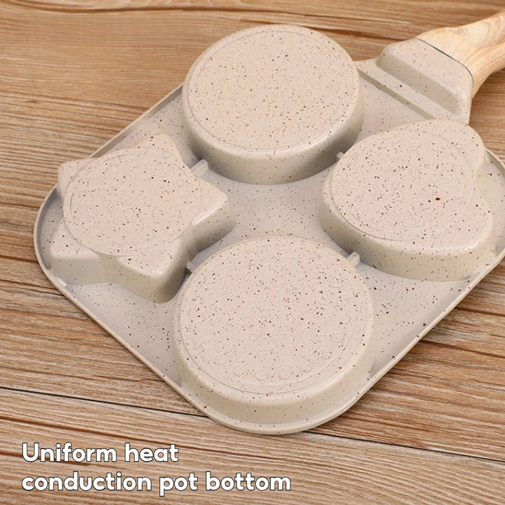 Non stick Mini Breakfast Frying Pan Medical Stone Three shapes | Bowlift