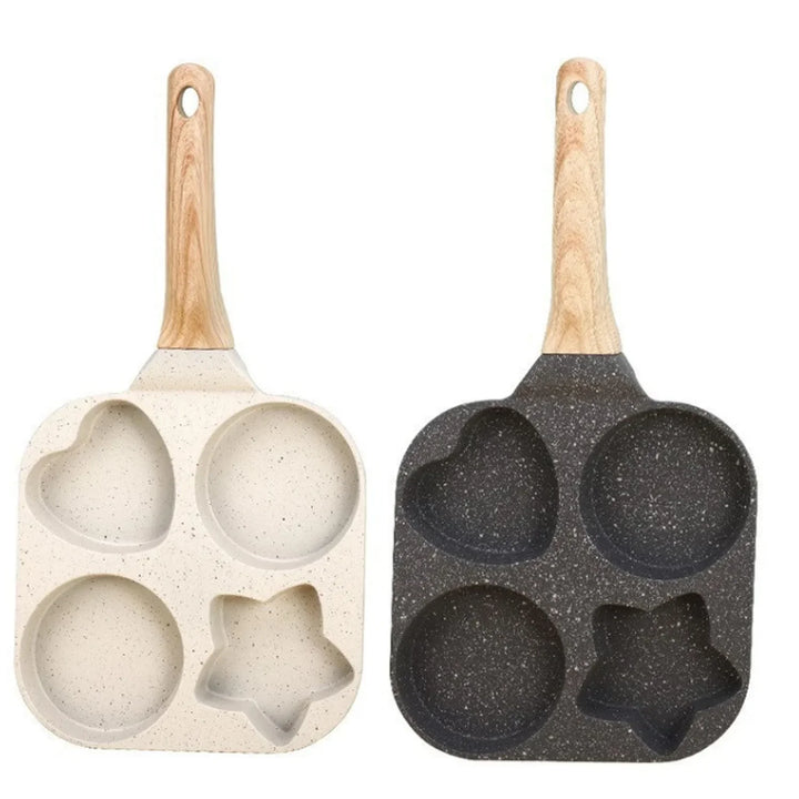 Non stick Mini Breakfast Frying Pan Medical Stone Three shapes | Bowlift