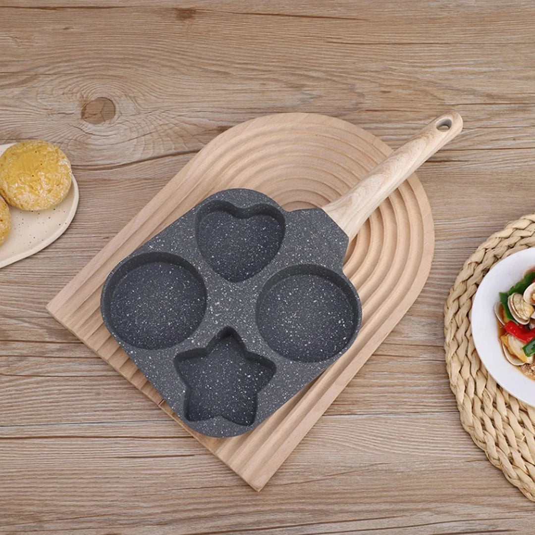 Non stick Mini Breakfast Frying Pan Medical Stone Three shapes | Bowlift