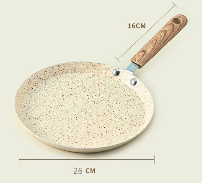 Non Stick Omelet Pan Pizza Cooking Induction Gas Stove Frying Pan | Bowlift