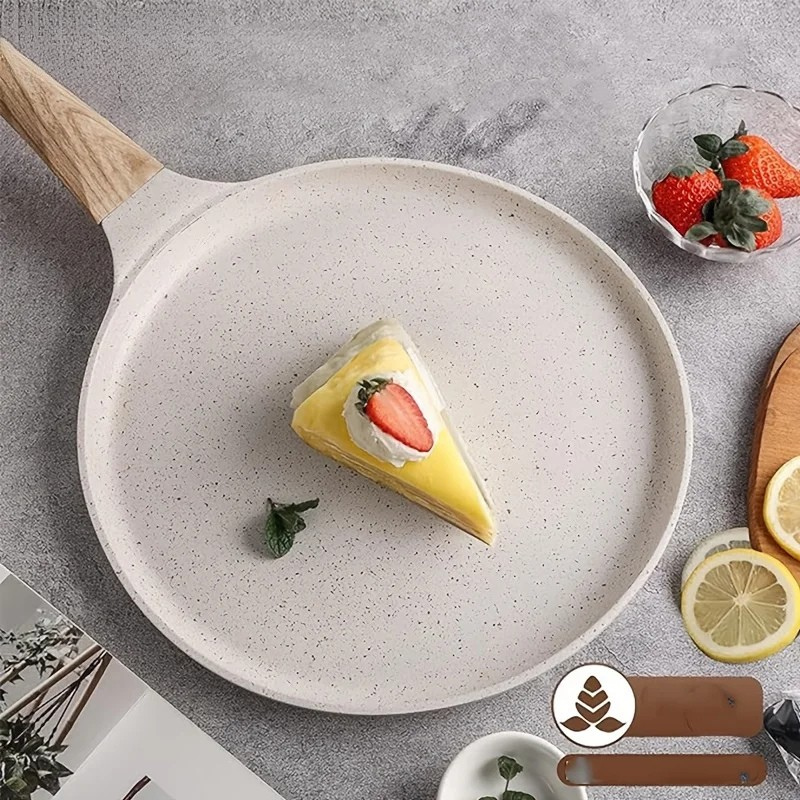 Non-Stick Pancake Pan Ceramic Coated Kitchen Frying Pan Tortilla Pan | Bowlift