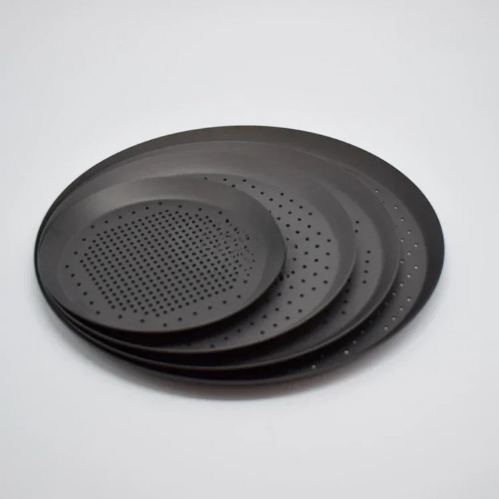 Nonstick Pizza Baking Pan Tray Plate Holder Pizza Screen Pan Metal Net | Bowlift