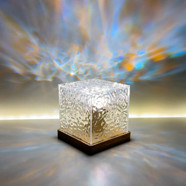 BowLift | Noorderlicht Prisma Lamp - Borealis Cube