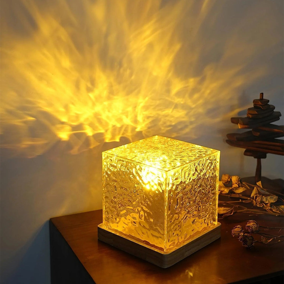 BowLift | Noorderlicht Prisma Lamp - Borealis Cube