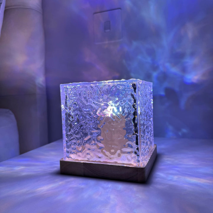 BowLift | Noorderlicht Prisma Lamp - Borealis Cube