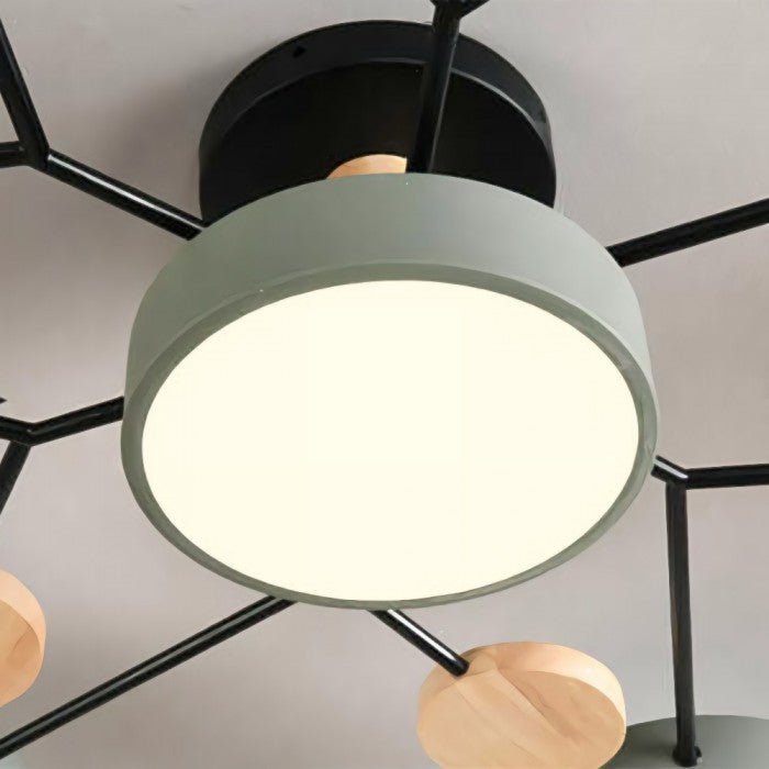 BowLift | Branching LED Ceiling Lamp - NordicGlow