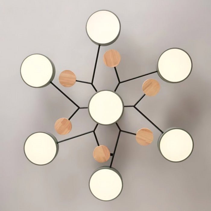 Branched LED Ceiling Lamp - NordicGlow | Bowlift