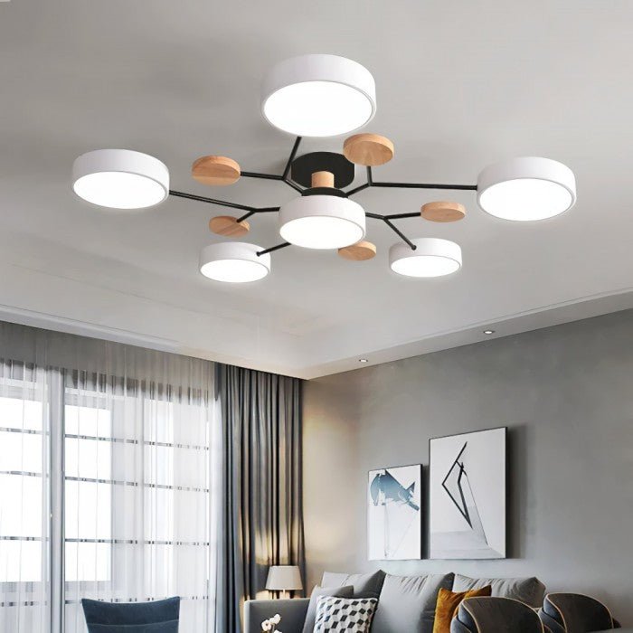BowLift | Scandinavian Ceiling Light – Branching Design, Stylish & Sustainable with LED Technology