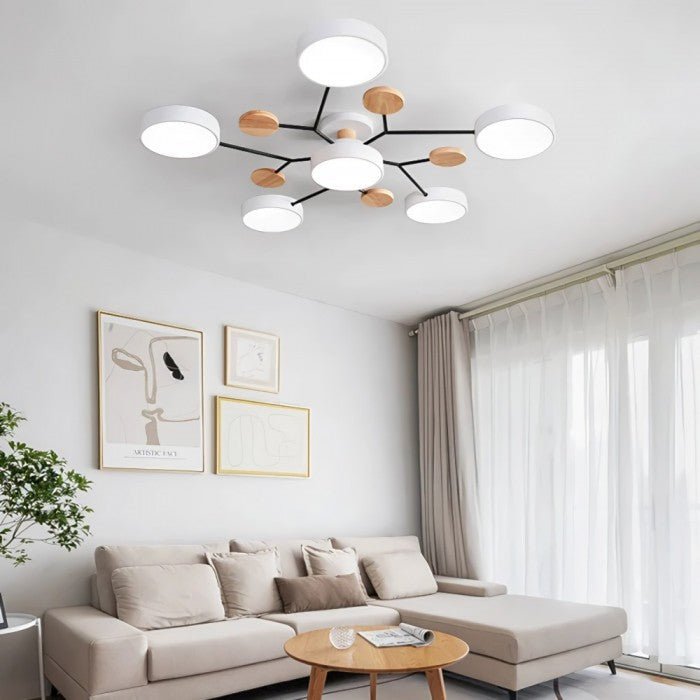 BowLift | Branching LED Ceiling Lamp - NordicGlow