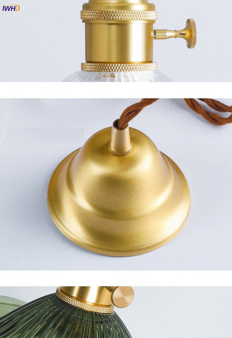BowLift | NORDIC DESIGN LED HANGING LAMP | COLOURED GLASS & COPPER LIGHTING FOR BEDROOM, LIVING ROOM & BAR