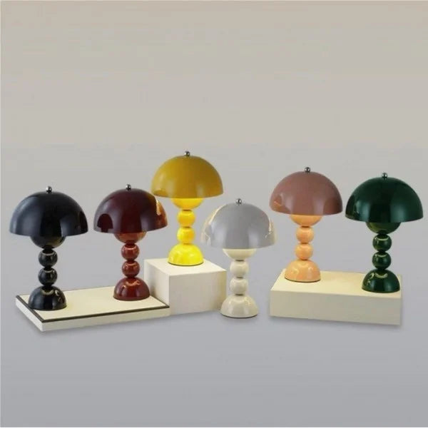 BowLift | Scandinavian LED rechargeable color table lamp for living room and bedroom