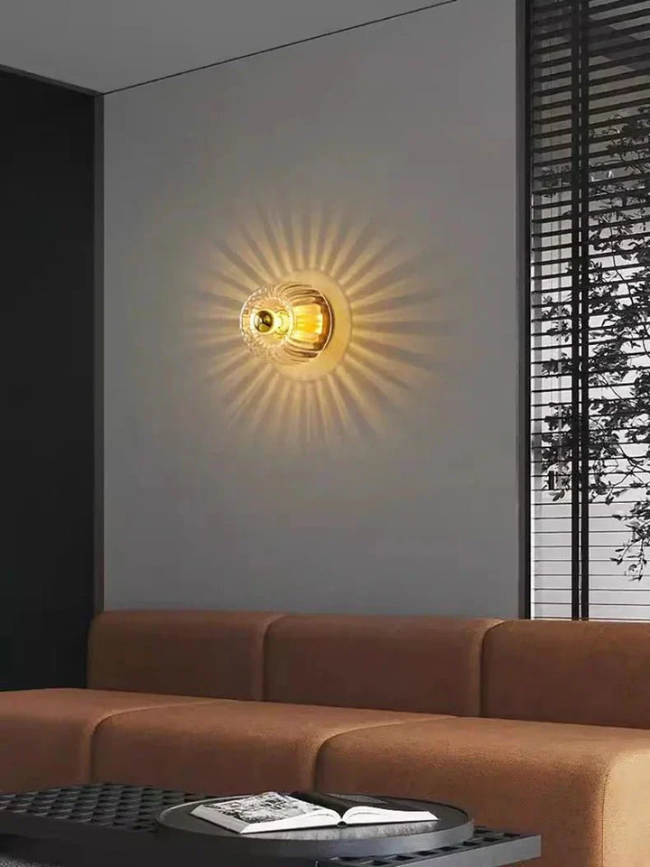 BowLift | Nordic Glow Wall Lamp – Scandinavian Bauhaus Style