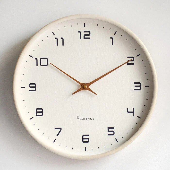 BowLift | NordicTimber – Wooden Wall Clock with Silent Movement