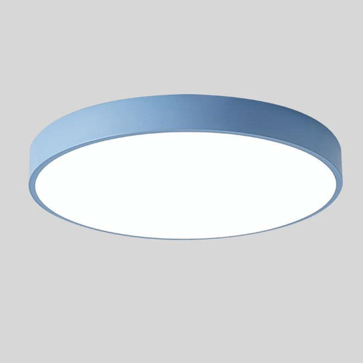 BowLift | Nordic Wood LED Ceiling Light – Macaron Design, 23–30cm