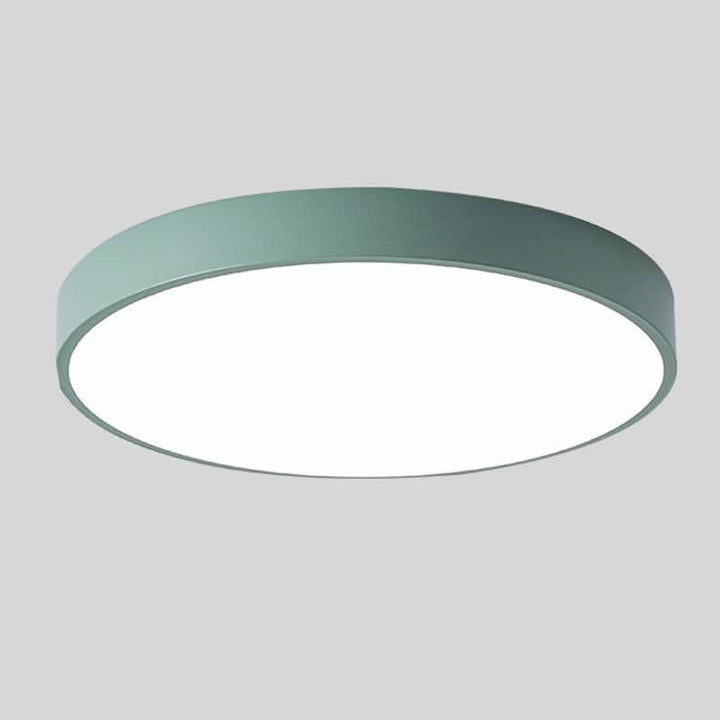BowLift | Nordic Wood LED Ceiling Light – Macaron Design, 23–30cm