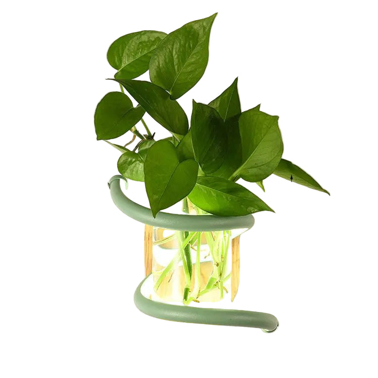 BowLift | NORDLUME – Nordic Wooden Outdoor Wall Vase Lamp with LED Lighting