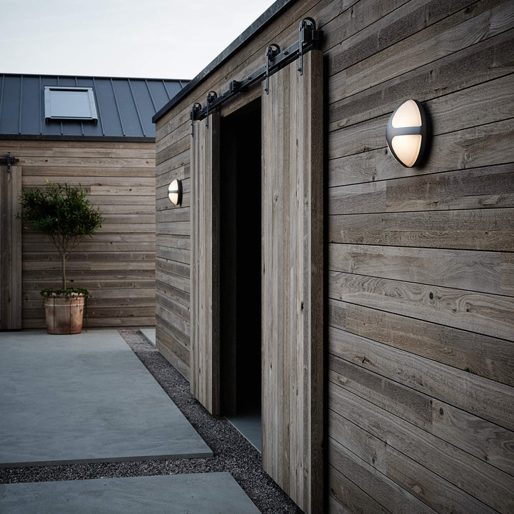 BowLift | Stylish Outdoor Sconce with Geometric Accent
