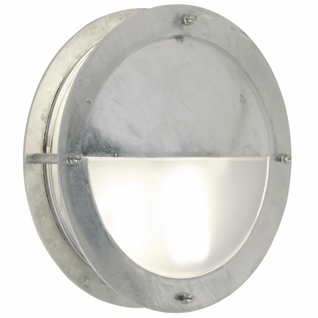 MalteGlow Lamp – Round Integrated LED Outdoor Lighting | Bowlift